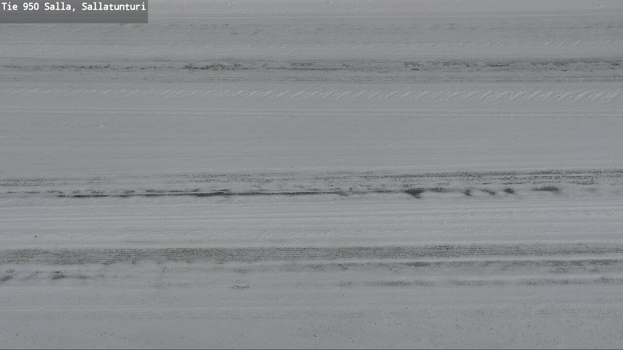 Weather Camera Image Road 950 Salla, Sallatunturi, Salla, Lappi