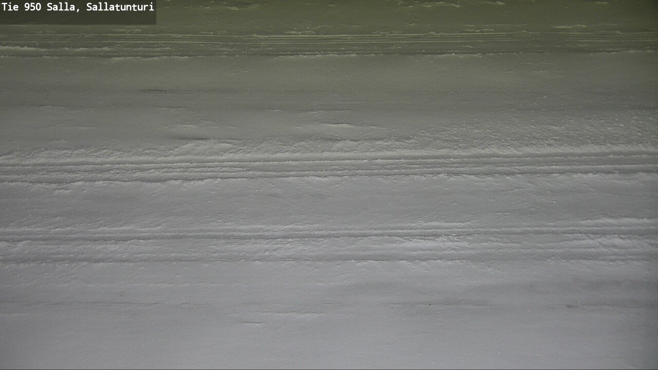 Weather Camera Image Road 950 Salla, Sallatunturi, Salla, Lappi