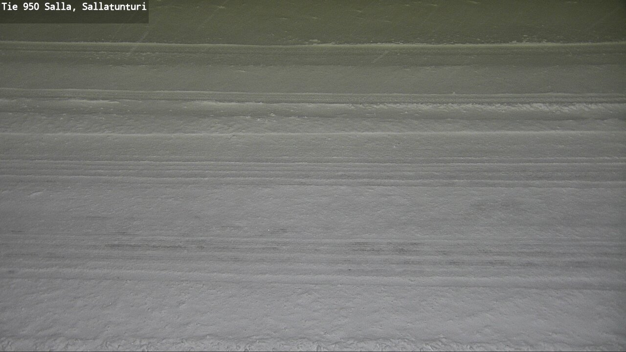 Weather Camera Image Road 950 Salla, Sallatunturi, Salla, Lappi