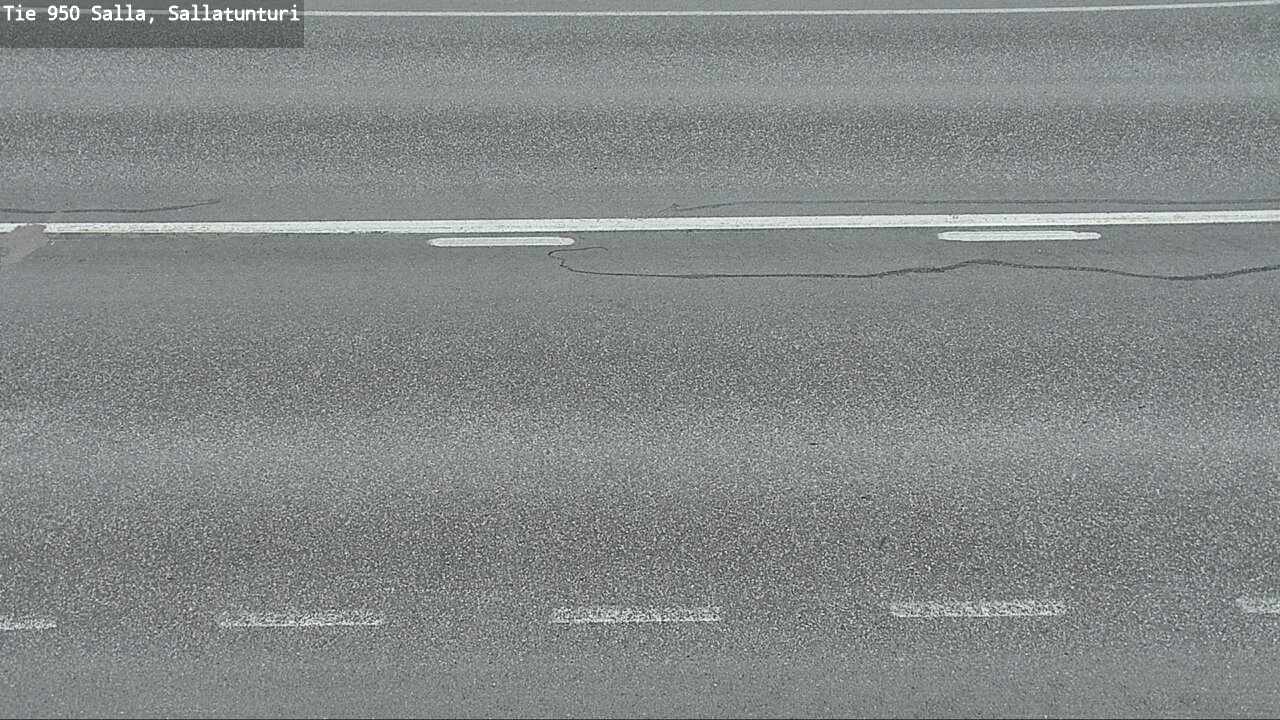 Weather Camera Image Väg 950 Salla, Sallatunturi, Salla, Lappi