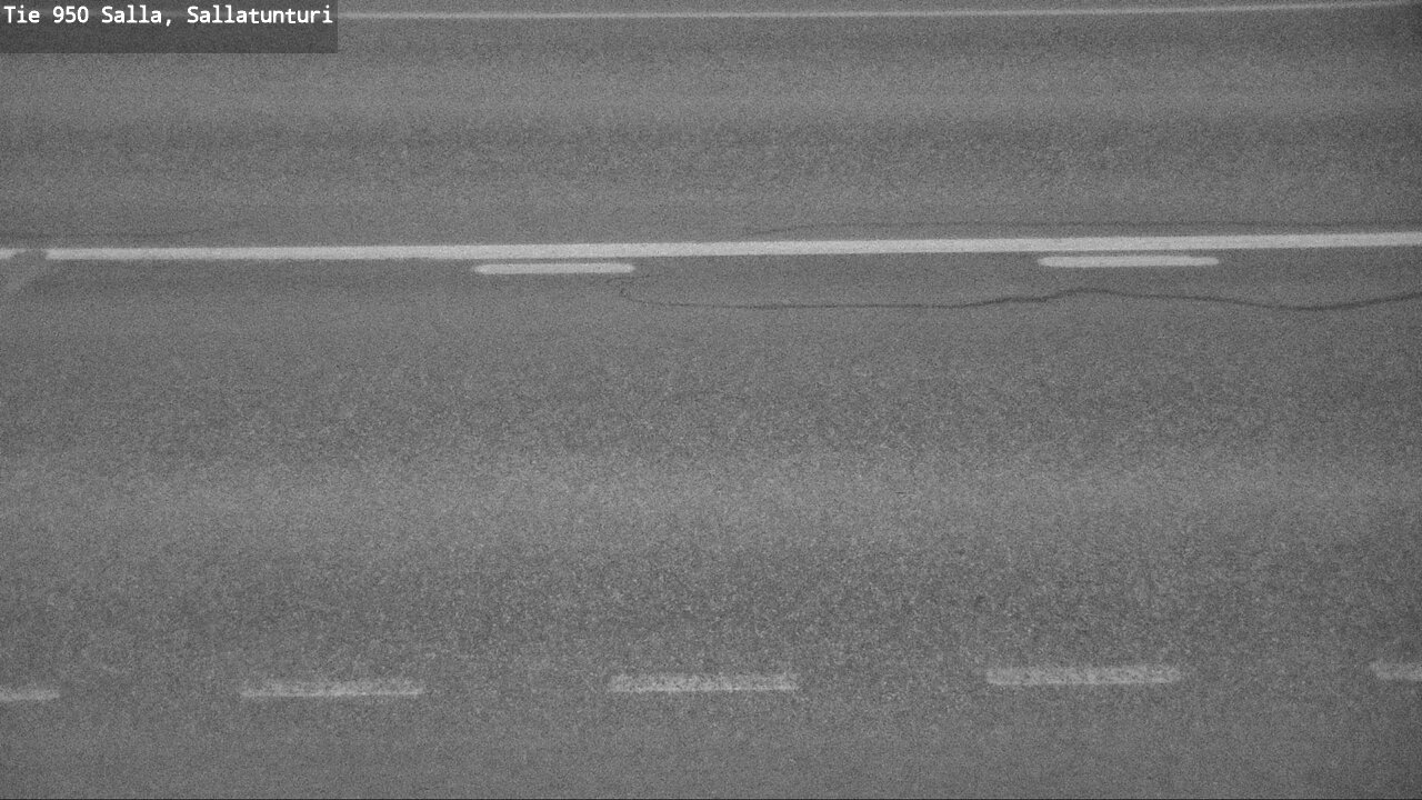 Weather Camera Image Road 950 Salla, Sallatunturi, Salla, Lappi