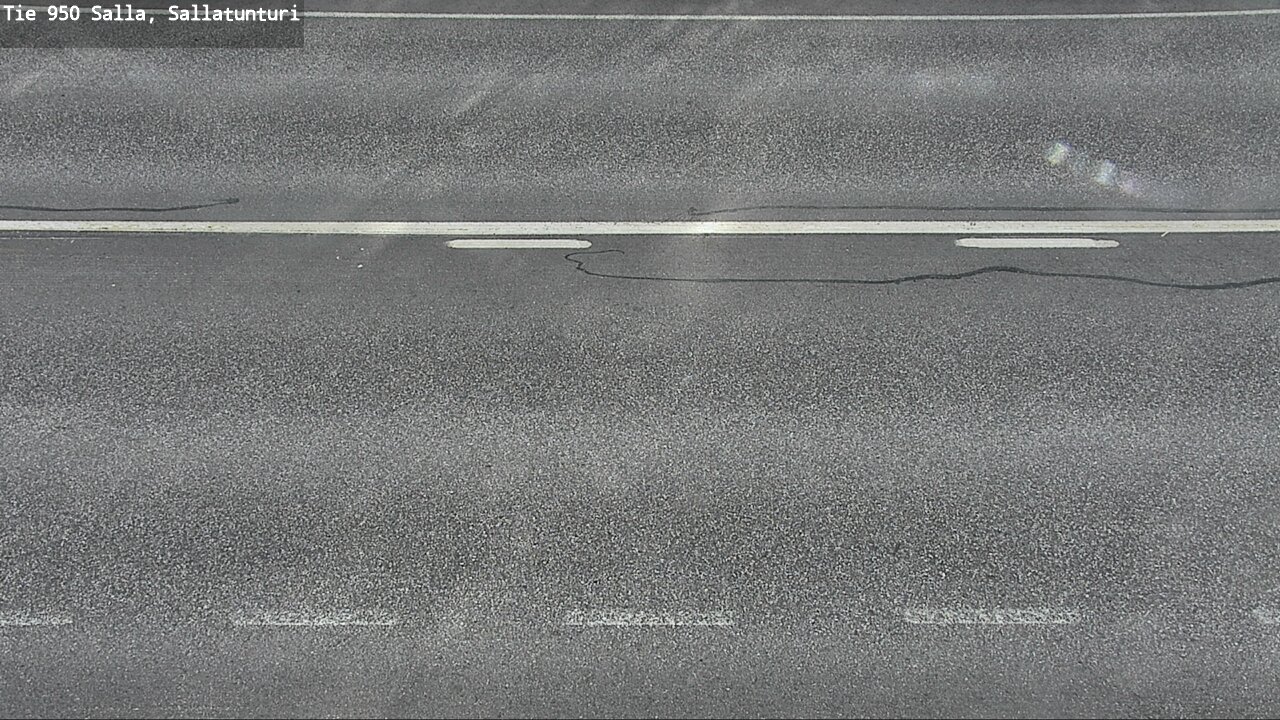 Weather Camera Image Väg 950 Salla, Sallatunturi, Salla, Lappi