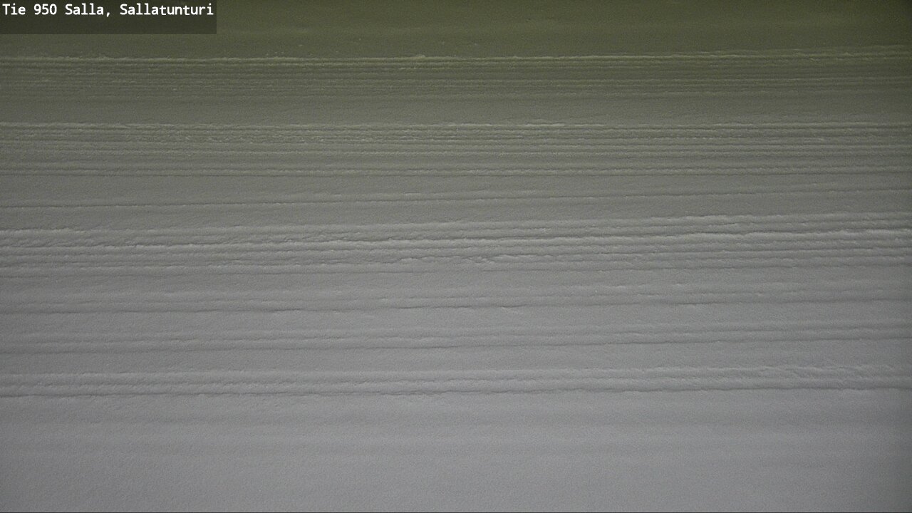 Weather Camera Image Road 950 Salla, Sallatunturi, Salla, Lappi