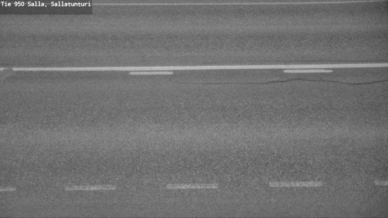 Weather Camera Image Road 950 Salla, Sallatunturi, Salla, Lappi