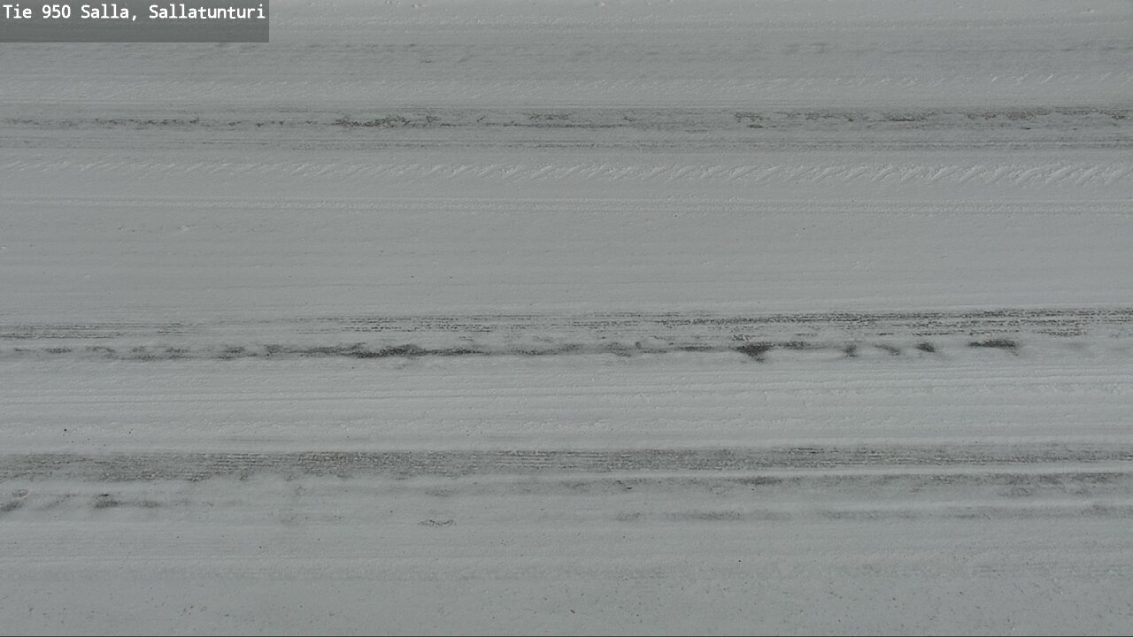 Weather Camera Image Road 950 Salla, Sallatunturi, Salla, Lappi