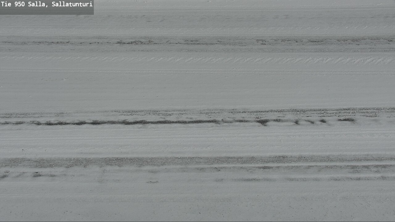 Weather Camera Image Road 950 Salla, Sallatunturi, Salla, Lappi