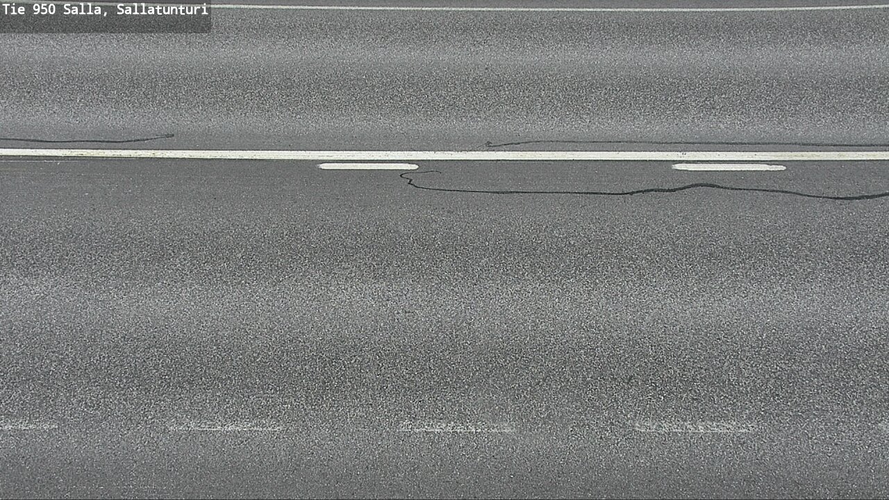 Weather Camera Image Väg 950 Salla, Sallatunturi, Salla, Lappi
