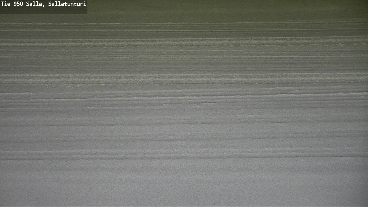 Weather Camera Image Road 950 Salla, Sallatunturi, Salla, Lappi