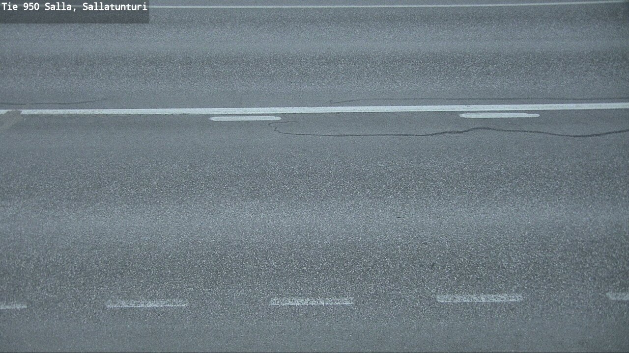 Weather Camera Image Road 950 Salla, Sallatunturi, Salla, Lappi