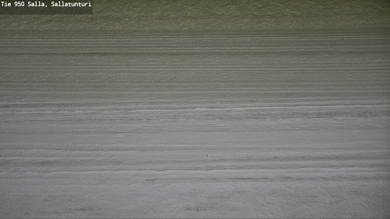 Weather Camera Image Road 950 Salla, Sallatunturi, Salla, Lappi