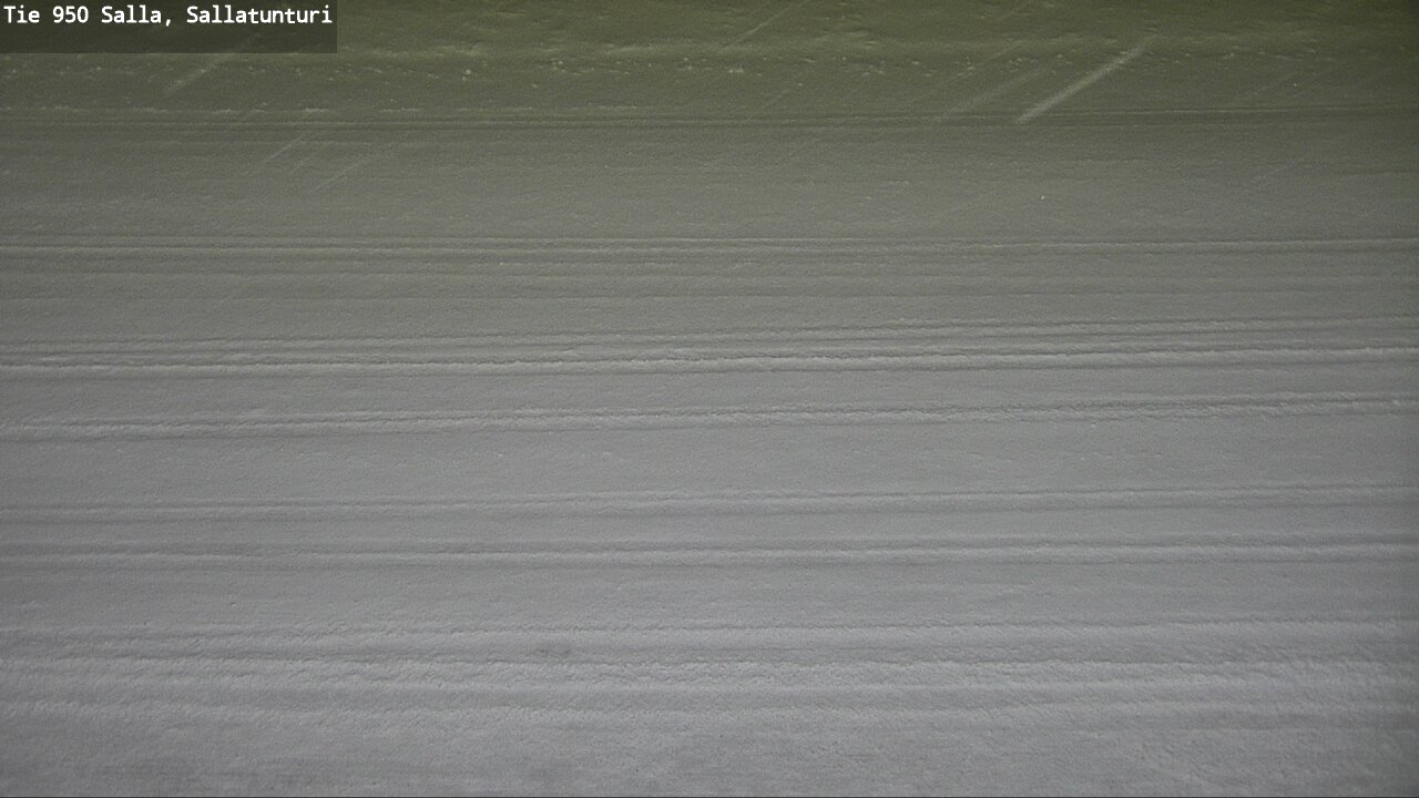 Weather Camera Image Road 950 Salla, Sallatunturi, Salla, Lappi