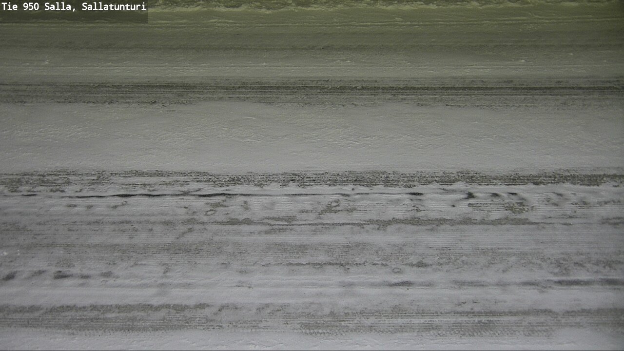 Weather Camera Image Road 950 Salla, Sallatunturi, Salla, Lappi