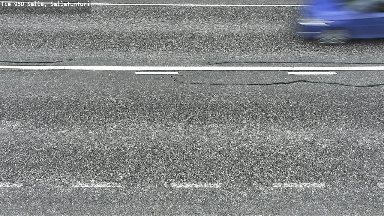 Weather Camera Image Väg 950 Salla, Sallatunturi, Salla, Lappi