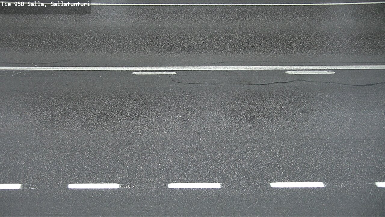 Weather Camera Image Road 950 Salla, Sallatunturi, Salla, Lappi