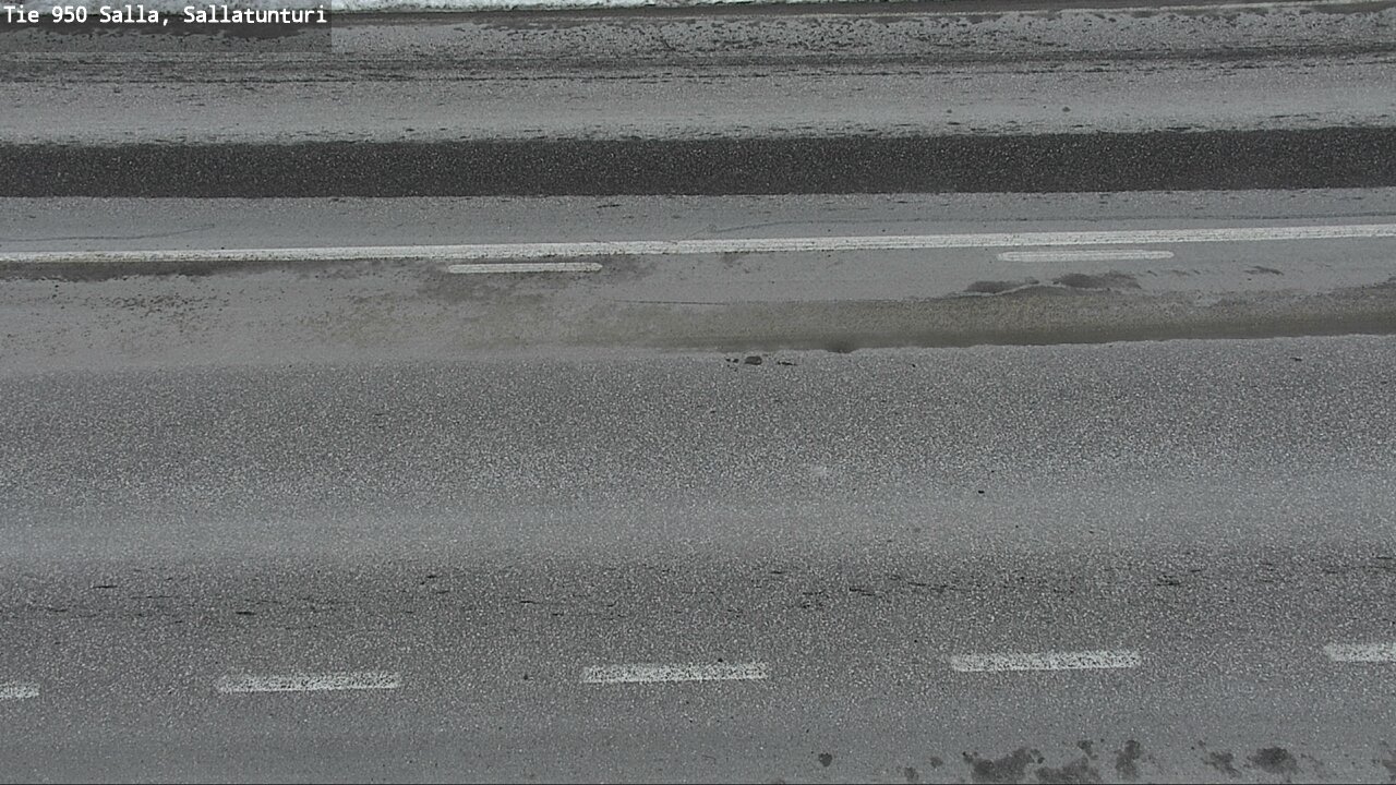 Weather Camera Image Väg 950 Salla, Sallatunturi, Salla, Lappi