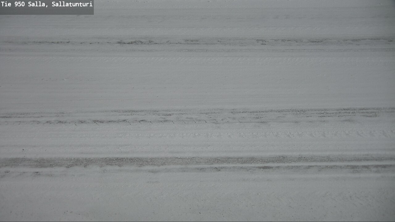 Weather Camera Image Road 950 Salla, Sallatunturi, Salla, Lappi