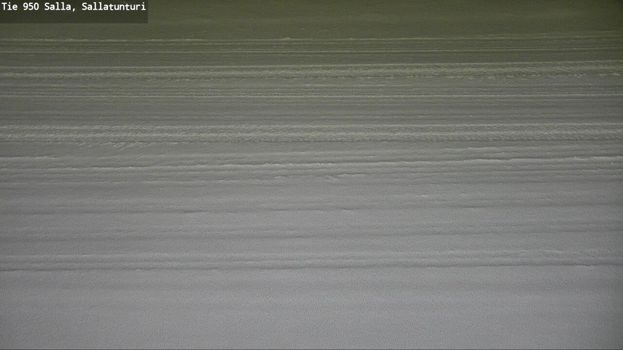 Weather Camera Image Road 950 Salla, Sallatunturi, Salla, Lappi
