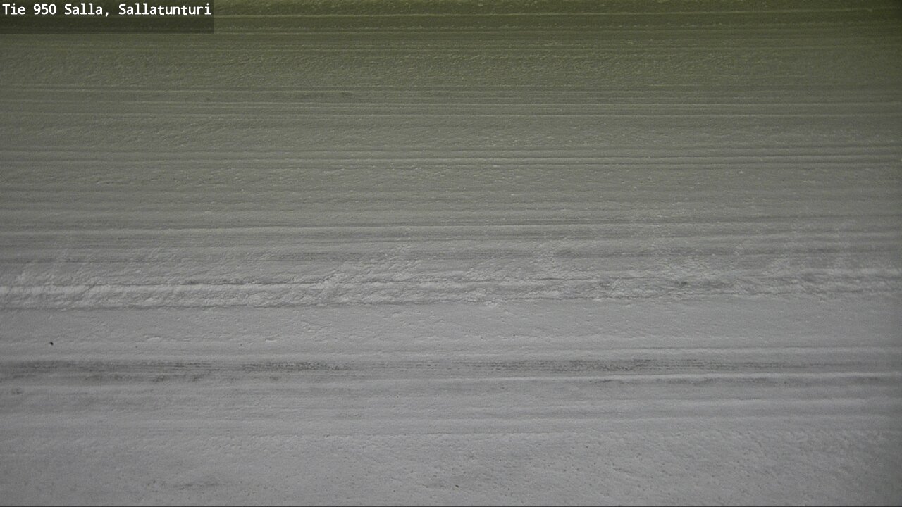 Weather Camera Image Road 950 Salla, Sallatunturi, Salla, Lappi