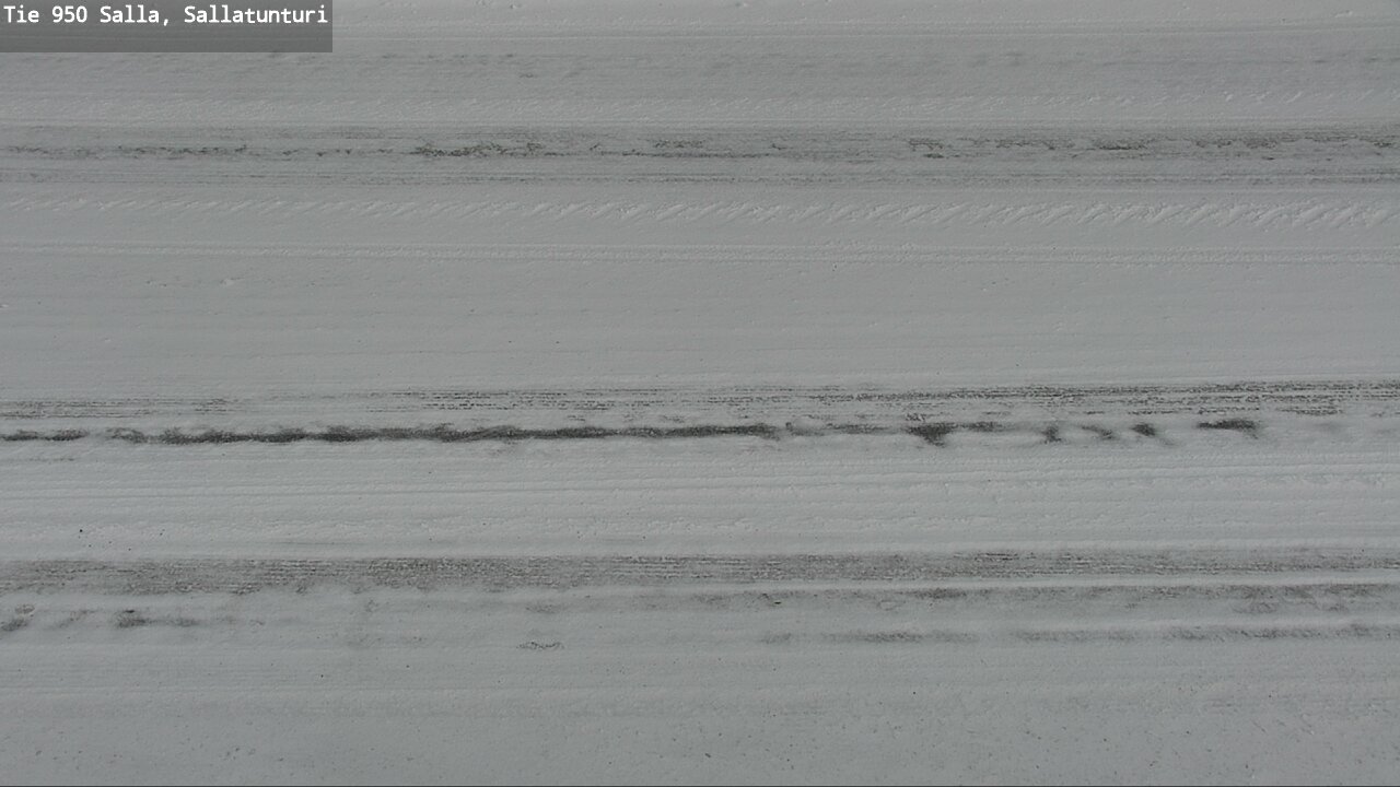 Weather Camera Image Road 950 Salla, Sallatunturi, Salla, Lappi