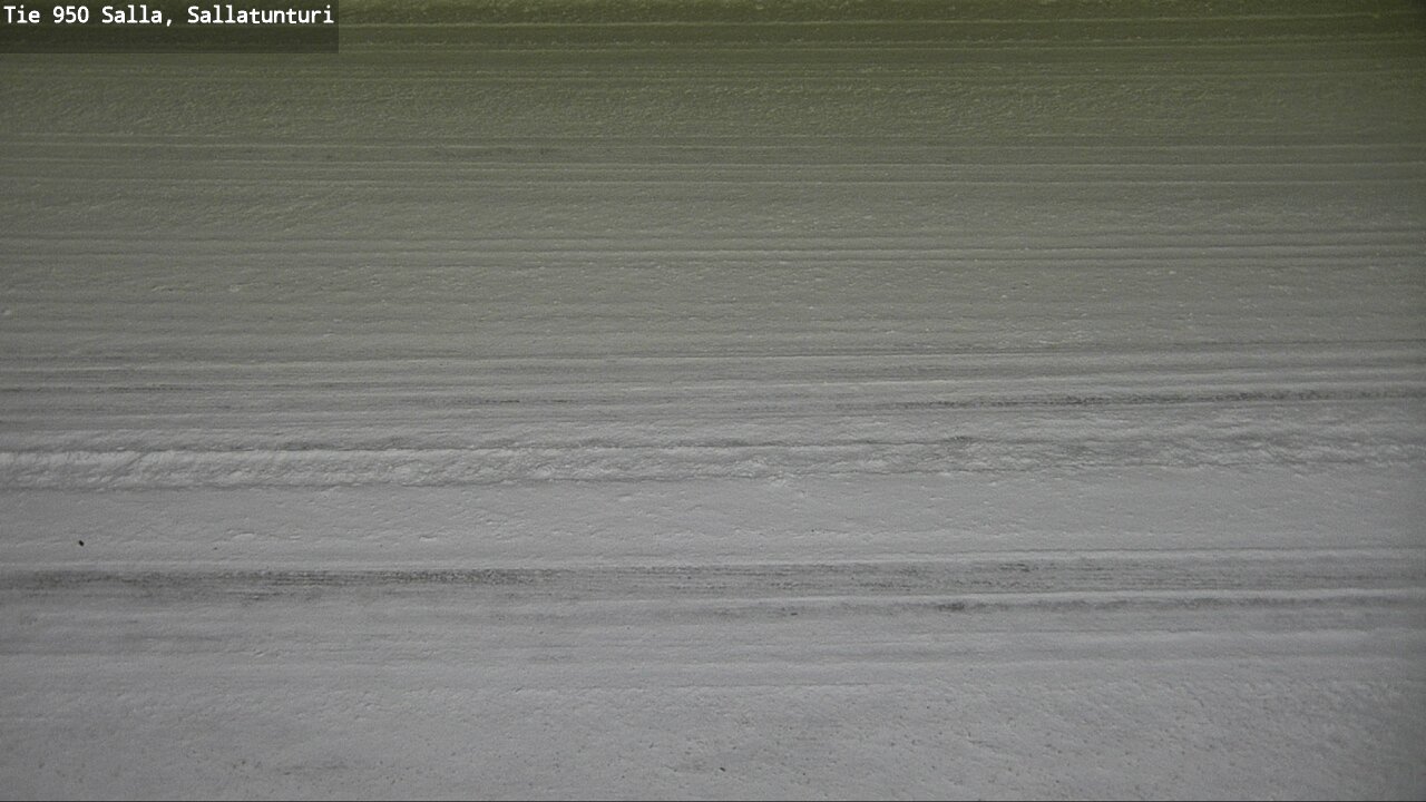 Weather Camera Image Road 950 Salla, Sallatunturi, Salla, Lappi