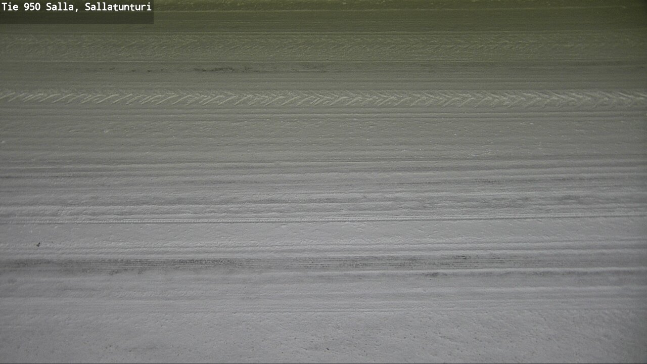 Weather Camera Image Road 950 Salla, Sallatunturi, Salla, Lappi