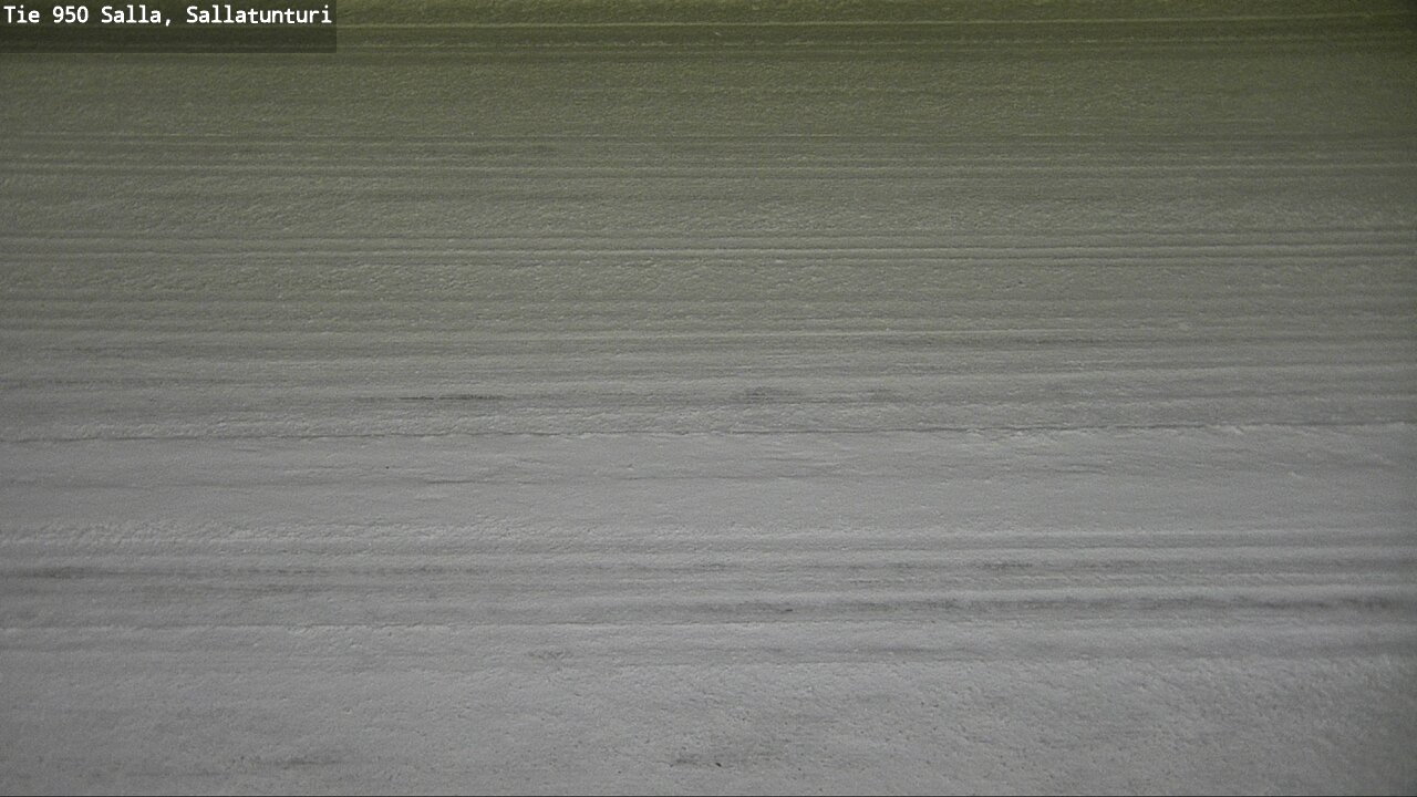 Weather Camera Image Road 950 Salla, Sallatunturi, Salla, Lappi