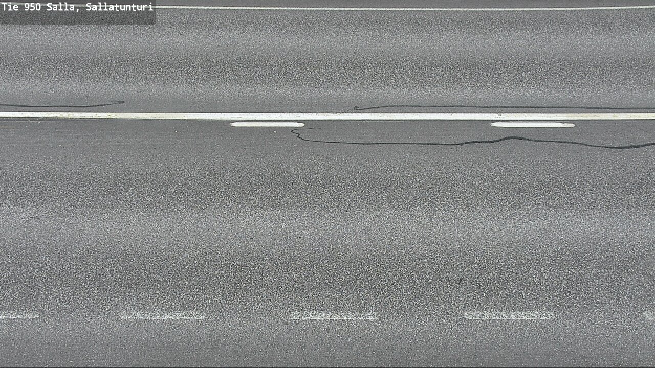 Weather Camera Image Väg 950 Salla, Sallatunturi, Salla, Lappi