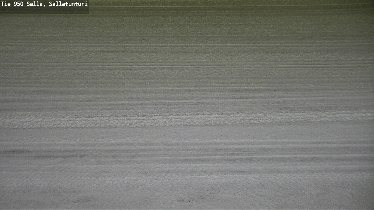 Weather Camera Image Road 950 Salla, Sallatunturi, Salla, Lappi