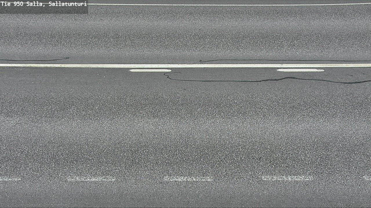Weather Camera Image Väg 950 Salla, Sallatunturi, Salla, Lappi