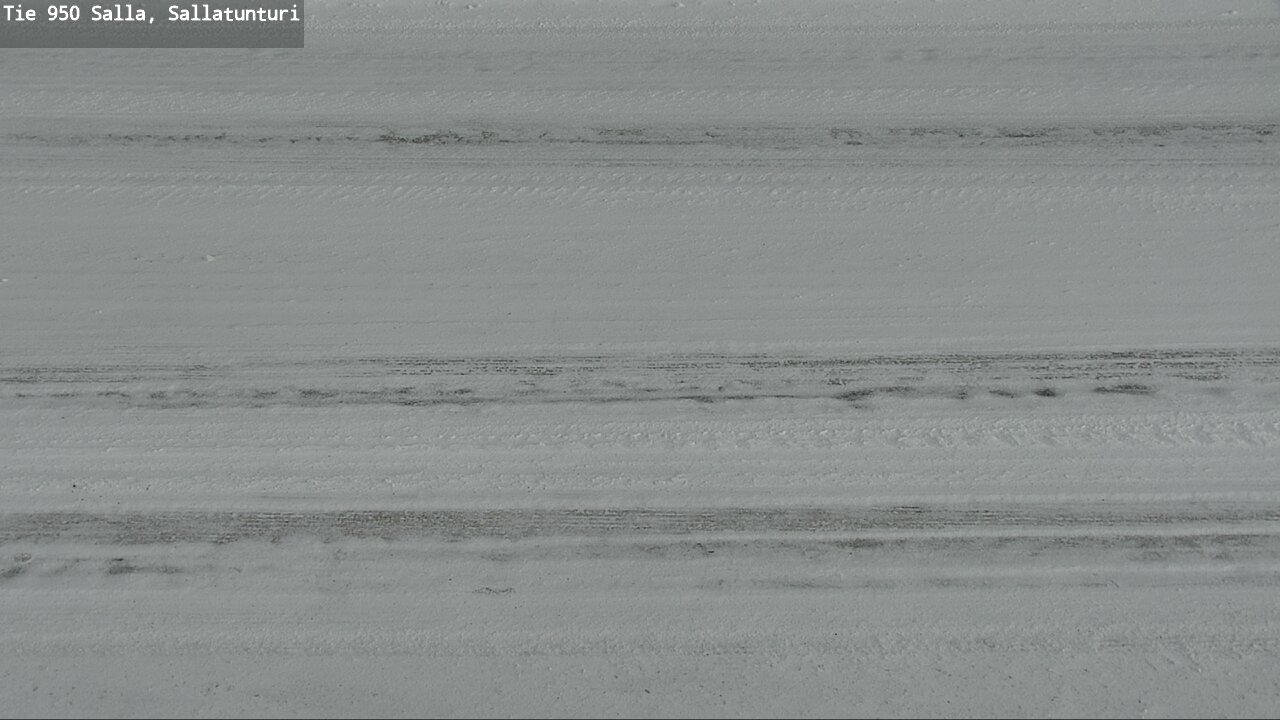 Weather Camera Image Road 950 Salla, Sallatunturi, Salla, Lappi