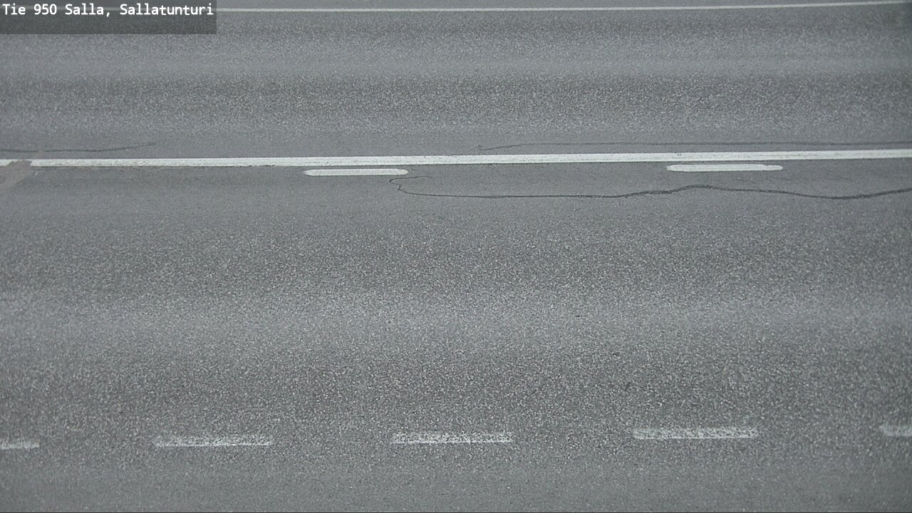 Weather Camera Image Road 950 Salla, Sallatunturi, Salla, Lappi