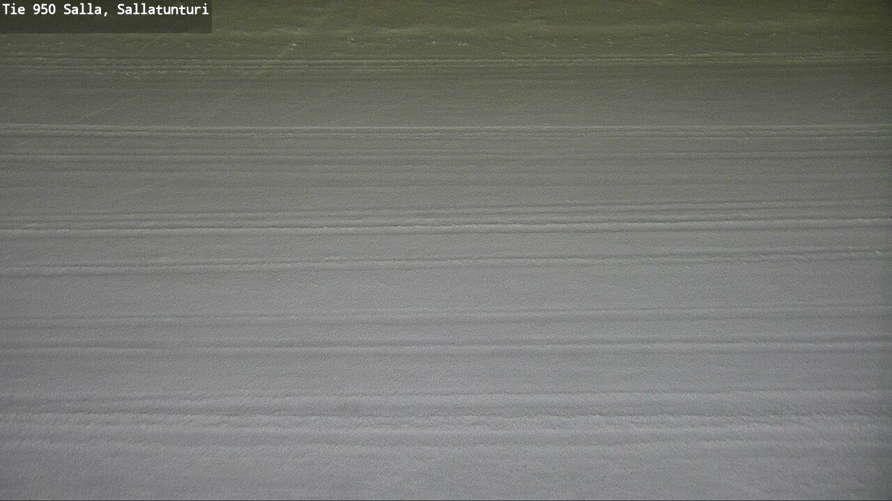 Weather Camera Image Road 950 Salla, Sallatunturi, Salla, Lappi