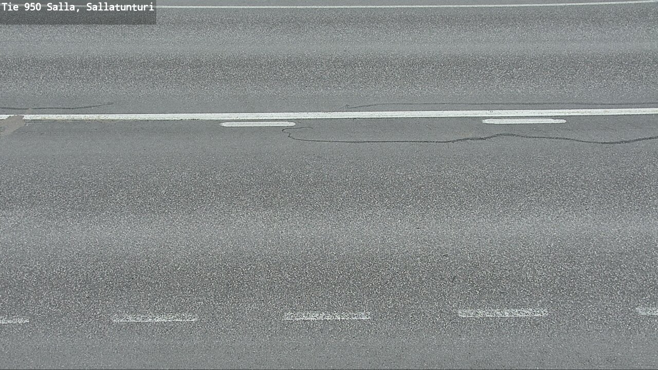 Weather Camera Image Väg 950 Salla, Sallatunturi, Salla, Lappi