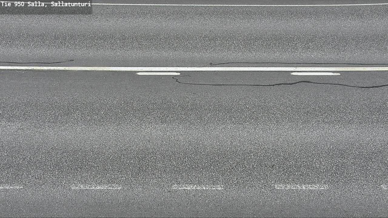 Weather Camera Image Road 950 Salla, Sallatunturi, Salla, Lappi