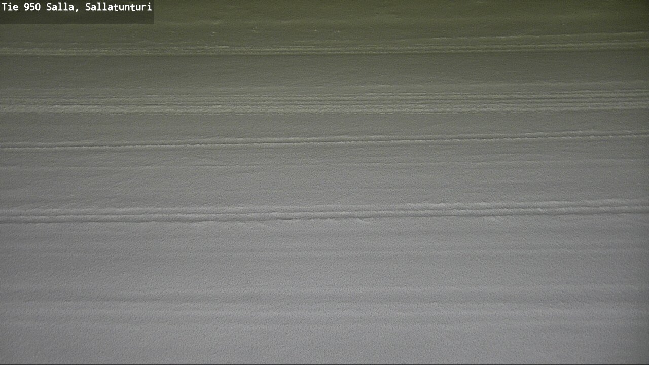 Weather Camera Image Road 950 Salla, Sallatunturi, Salla, Lappi