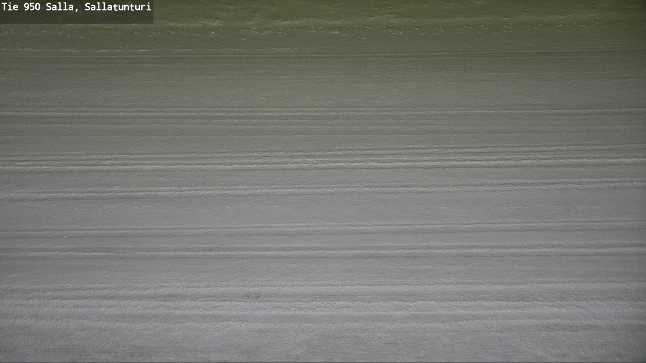 Weather Camera Image Road 950 Salla, Sallatunturi, Salla, Lappi