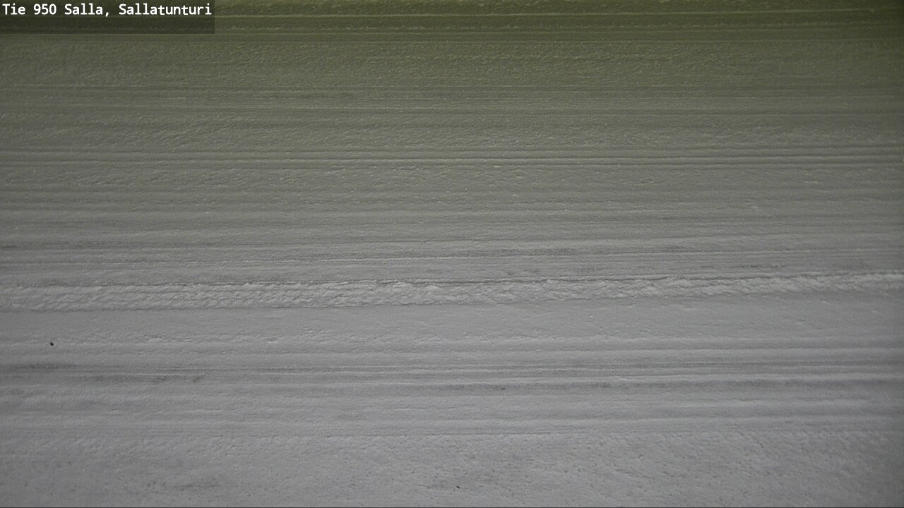 Weather Camera Image Road 950 Salla, Sallatunturi, Salla, Lappi