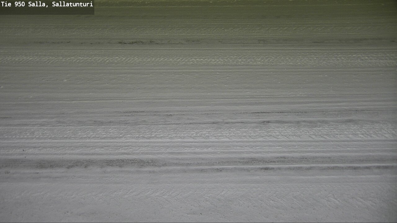 Weather Camera Image Road 950 Salla, Sallatunturi, Salla, Lappi