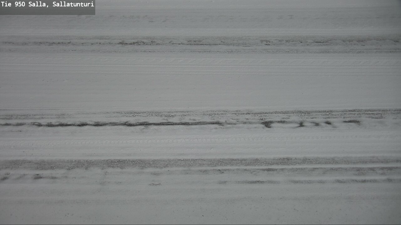 Weather Camera Image Road 950 Salla, Sallatunturi, Salla, Lappi