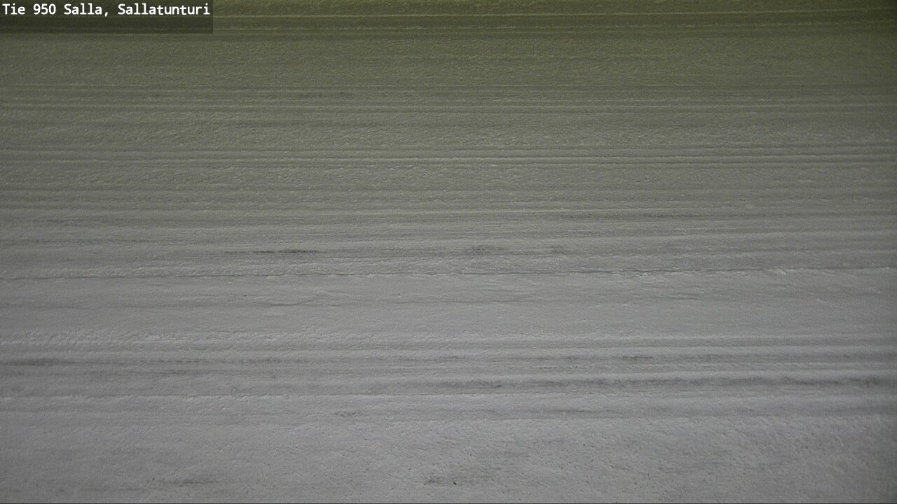 Weather Camera Image Road 950 Salla, Sallatunturi, Salla, Lappi