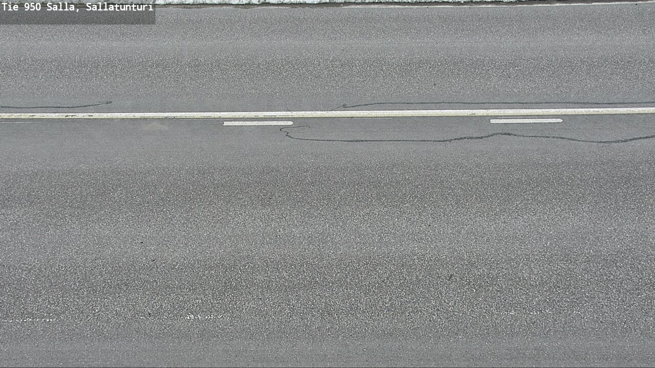 Weather Camera Image Väg 950 Salla, Sallatunturi, Salla, Lappi