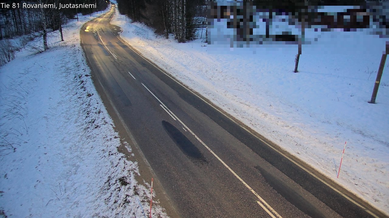 Kelikamerat Kuva Tie 81 Rovaniemi, Juotasniemi, Rovaniemi, Lappi