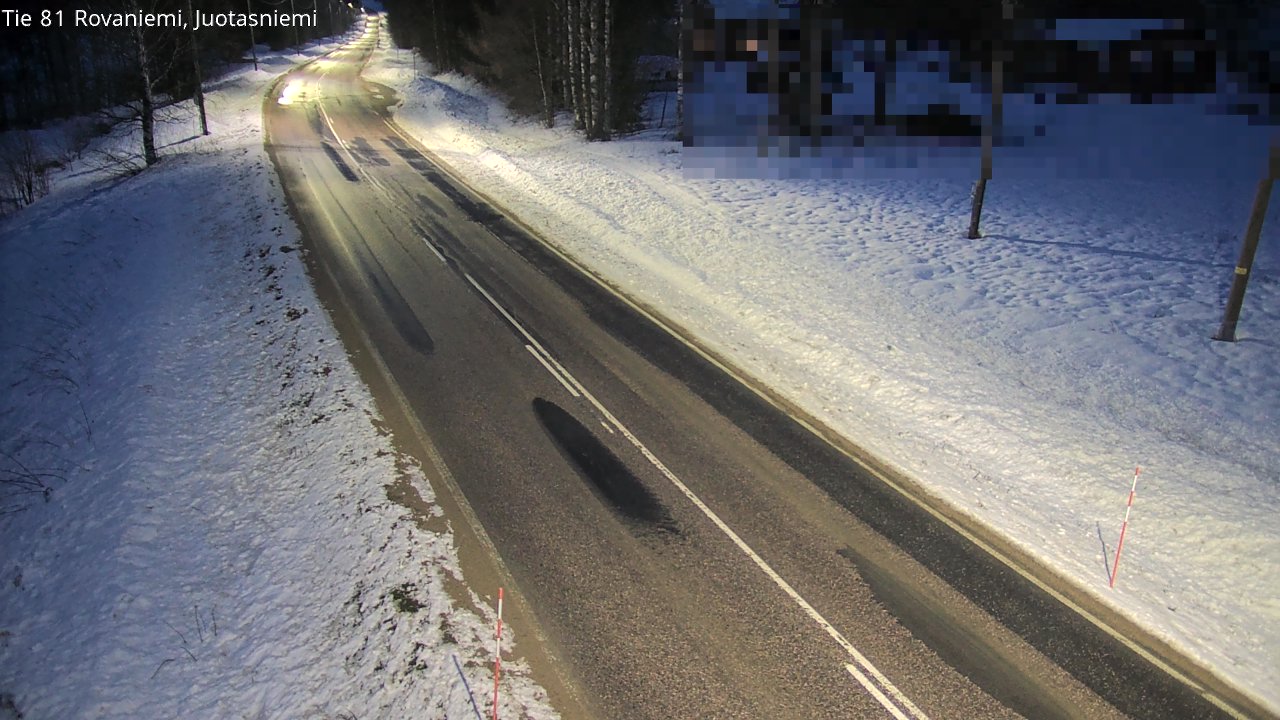 Kelikamerat Kuva Tie 81 Rovaniemi, Juotasniemi, Rovaniemi, Lappi