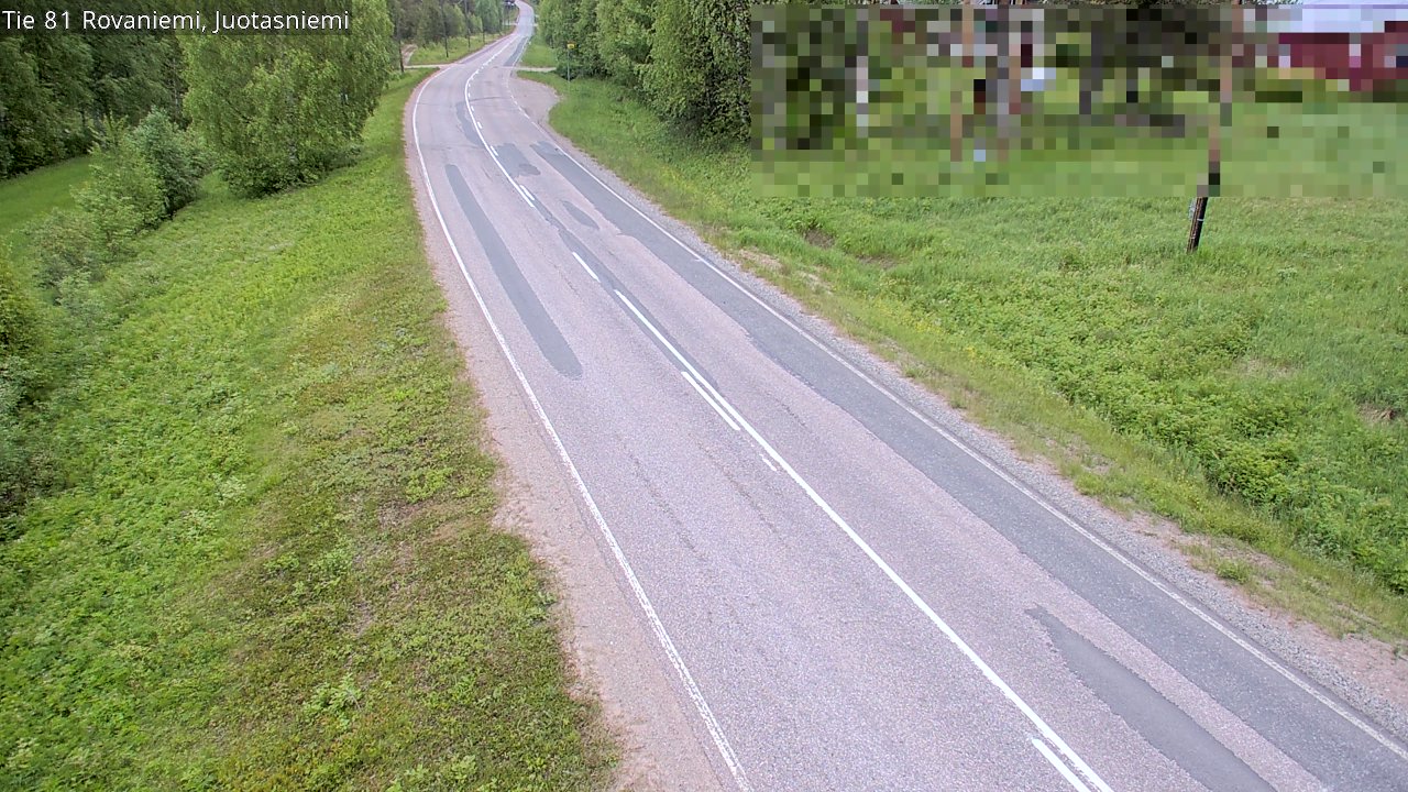 Weather Camera Image Road 81 Rovaniemi, Juotasniemi, Rovaniemi, Lappi
