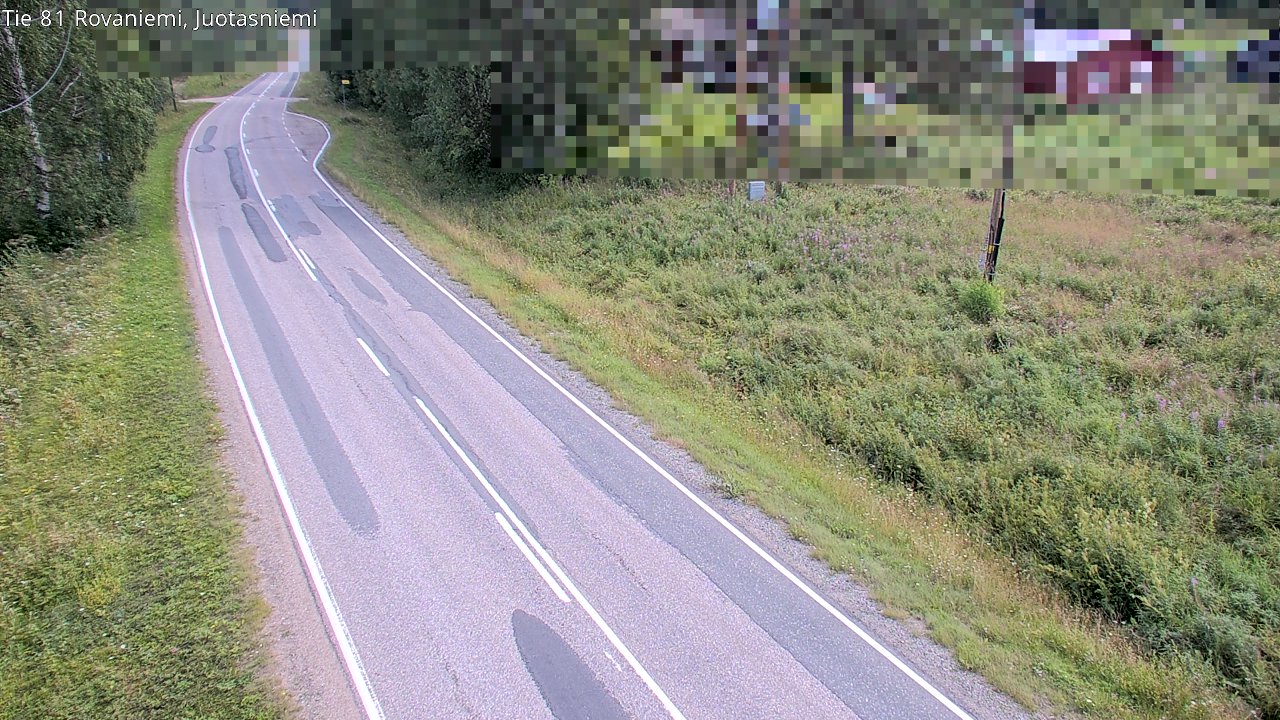 Weather Camera Image Road 81 Rovaniemi, Juotasniemi, Rovaniemi, Lappi