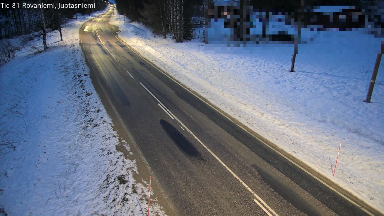 Kelikamerat Kuva Tie 81 Rovaniemi, Juotasniemi, Rovaniemi, Lappi