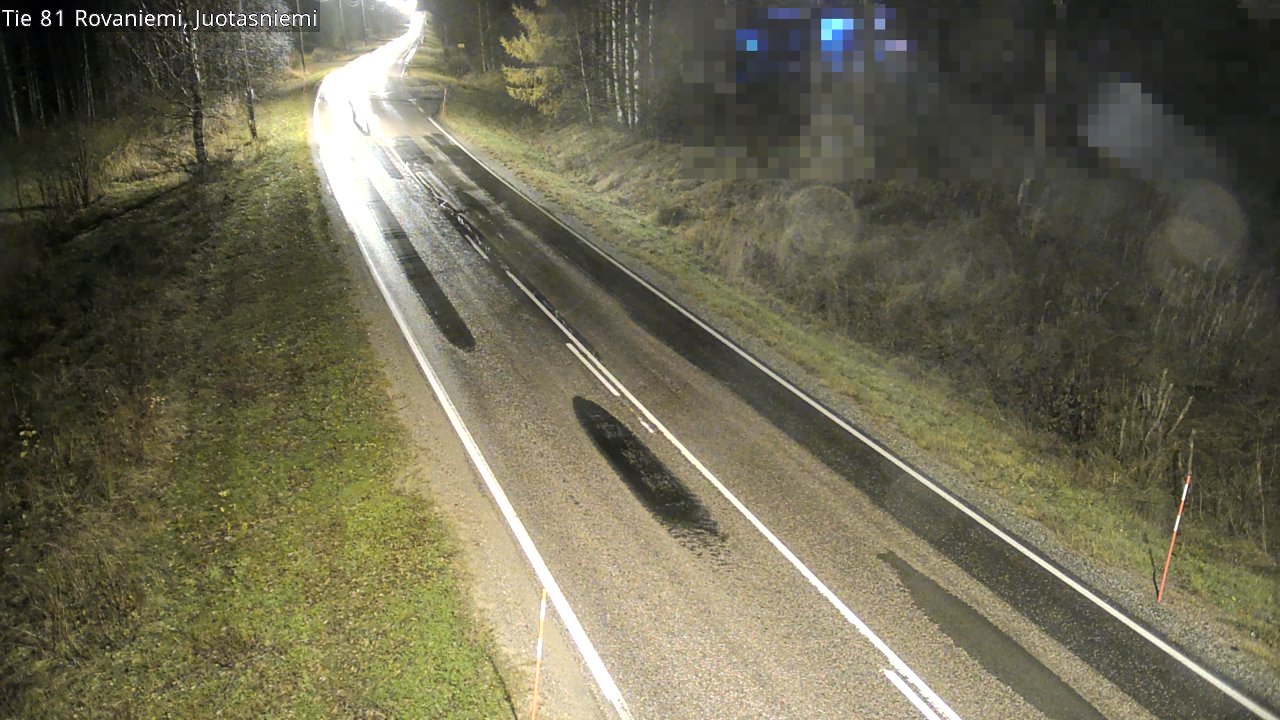 Weather Camera Image Road 81 Rovaniemi, Juotasniemi, Rovaniemi, Lappi