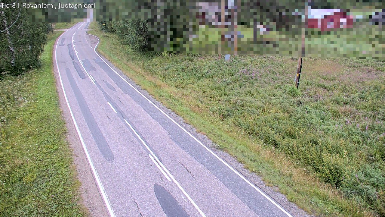 Weather Camera Image Väg 81 Rovaniemi, Juotasniem, Rovaniemi, Lappi