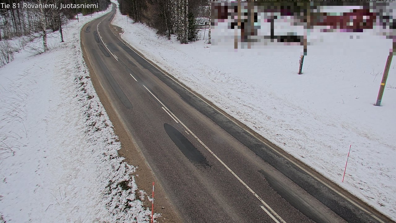 Kelikamerat Kuva Tie 81 Rovaniemi, Juotasniemi, Rovaniemi, Lappi