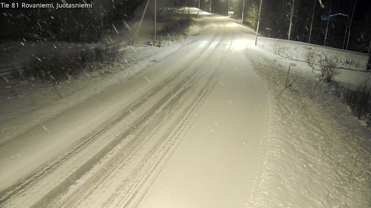 Kelikamerat Kuva Tie 81 Rovaniemi, Juotasniemi, Rovaniemi, Lappi